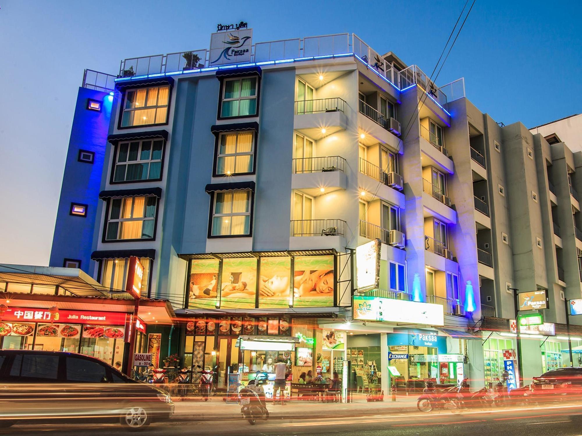 Paksaa Boutique Hotel Patong Eksteriør billede