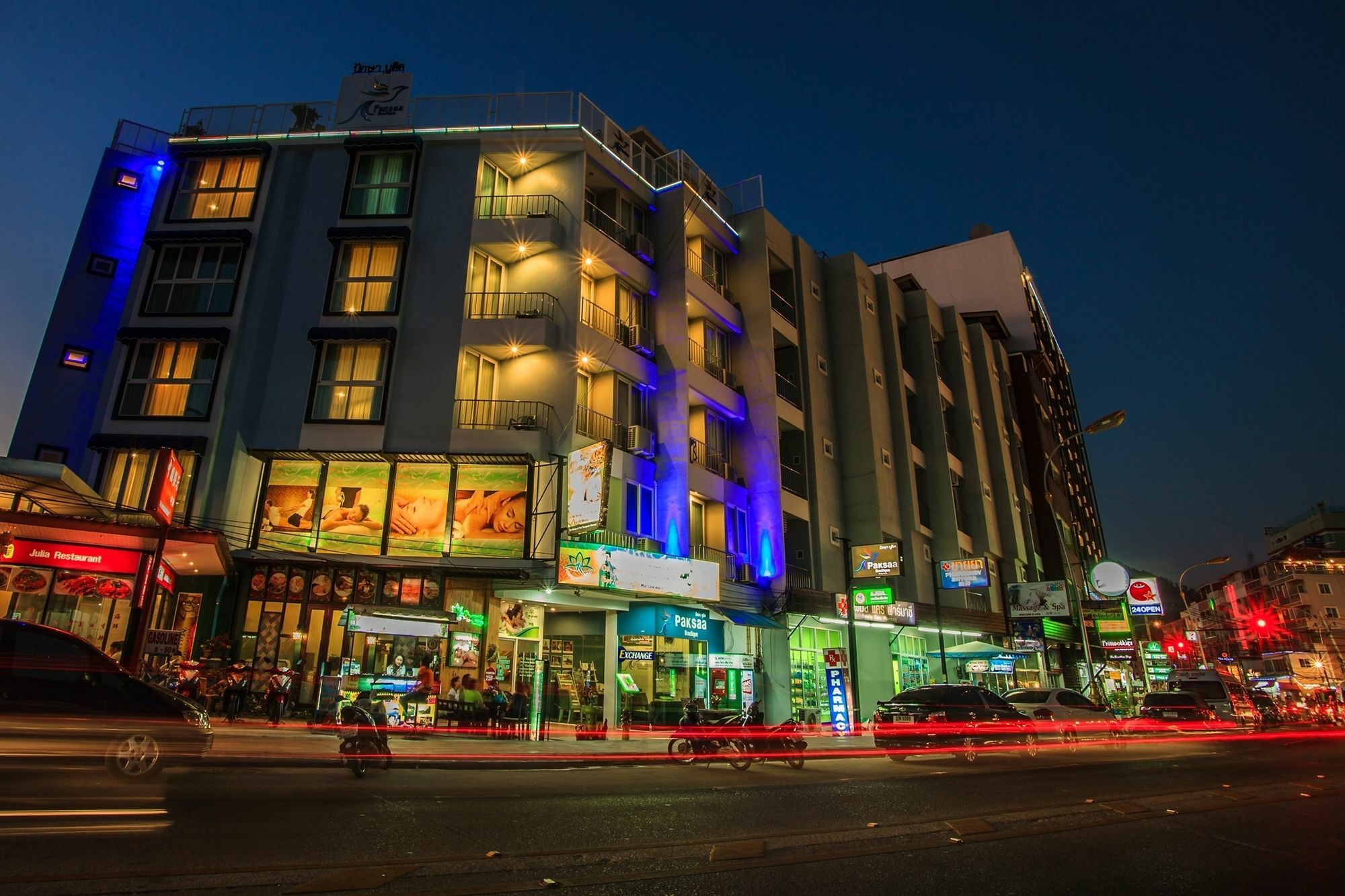 Paksaa Boutique Hotel Patong Eksteriør billede